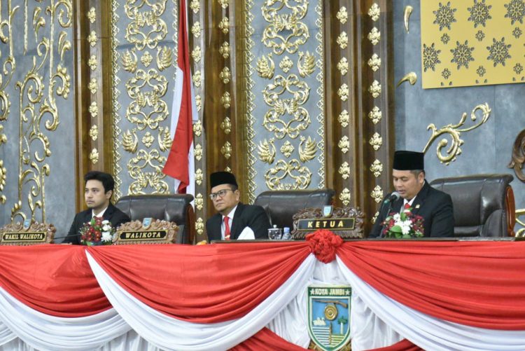 DPRD Kota Jambi Gelar Paripurna Agenda Mendengarkan Pidato Kenegaraan Dalam Rangka HUT ke-80 RI