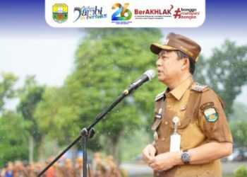 Pemkab Muaro Jambi Gelar Apel Gabungan dan Halalbihalal Pasca Idul Fitri 1447 H