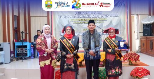 Bupati Muaro Jambi Hadiri Pengukuhan PBKM, Tekankan Peran Strategis Bundo Kanduang