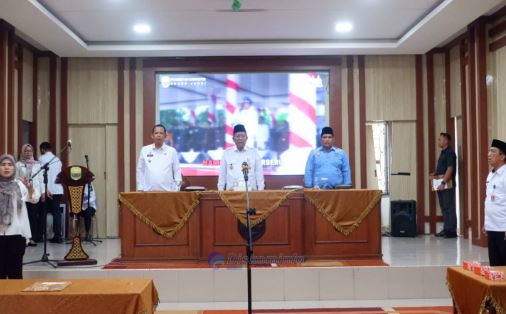 Bupati Muaro Jambi Hadiri Pelantikan PABPDSI, Tekankan Peran Strategis BPD dalam Pembangunan Desa