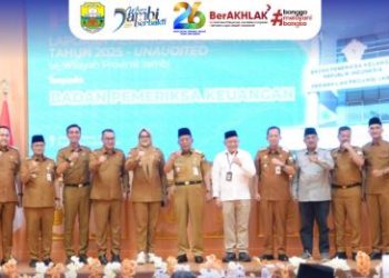 Pemkab Muaro Jambi Serahkan LKPD 2025 ke BPK, Tegaskan Komitmen Transparansi Keuangan