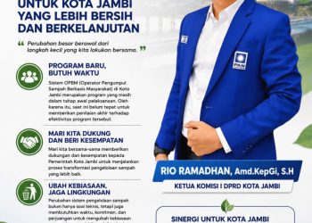 Ketua Komisi I DPRD Kota Jambi Ajak Warga Dukung OPBM, Pengelolaan Sampah Butuh Proses dan Kolaborasi