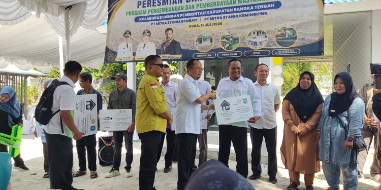 Arsari Tambang Resmikan Posyandu Sakura, Perkuat Layanan Kesehatan Masyarakat di Bangka Tengah